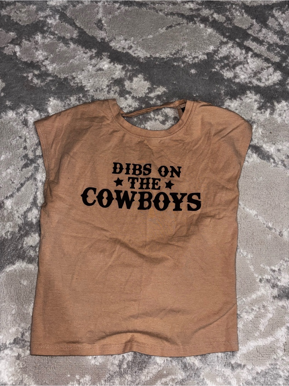 Dibs on the Cowboys Graphic Tank